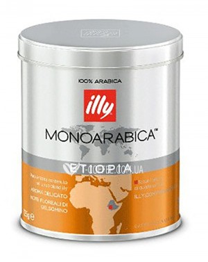 Кава ILLY Etiopia Arabica Selection мелена 125 г ж/б (8003753939964) фото