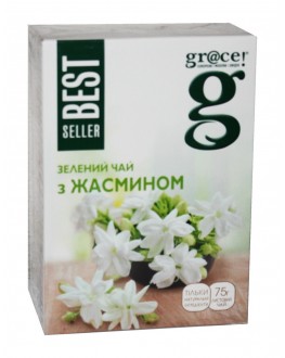 Чай GRACE! Зелений з Жасмином - Бестселер 75 г (5060207697637)