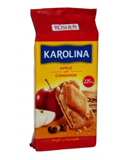 Печиво ROSHEN Karolina Apple Cinnamon Яблуко Кориця 225 г (4823077626715)