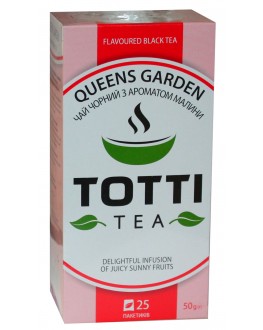 Чай TOTTI Queens Garden Королівський Сад 25 x 2 г (8719189233261)
