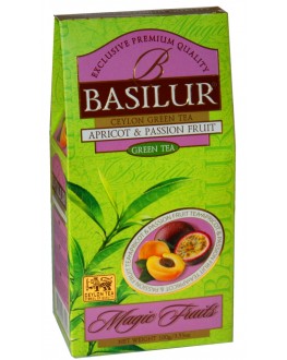 Чай BASILUR Apricot Passion Fruit Абрикос Маракуйя - Чарівні Фрукти 100 г к/п (4792252933491)