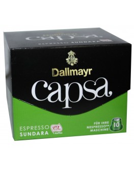 Кава DALLMAYR Nespresso Capsa Espresso Sundara в капсулах 10 х 5,6 г (4008167010401)