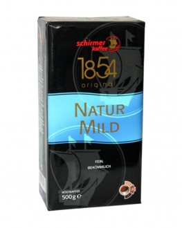 Кава SCHIRMER Natur Mild мелена 500 г (4007611410118)