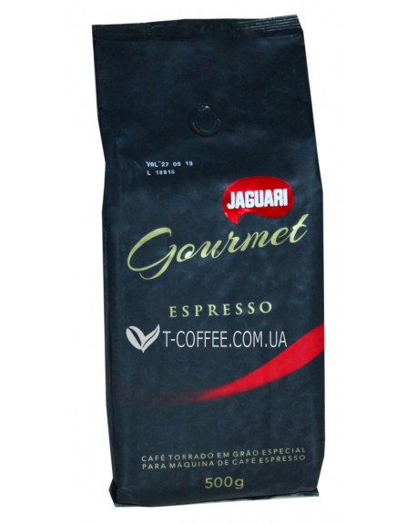 Кава JAGUARI Gourmet Espresso зернова 500 г (7896360210028)