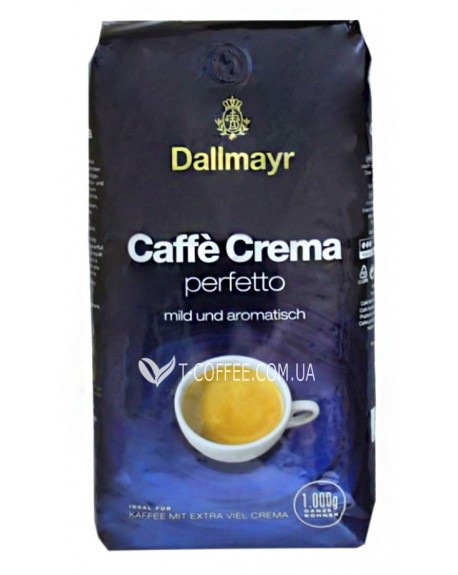 Кава DALLMAYR Caffè Crema Perfetto зернова 1 кг (4008167040101)