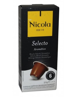 Кава NICOLA Nespresso Selecto Aromatico в капсулах 10 х 5 г (5601132002150)