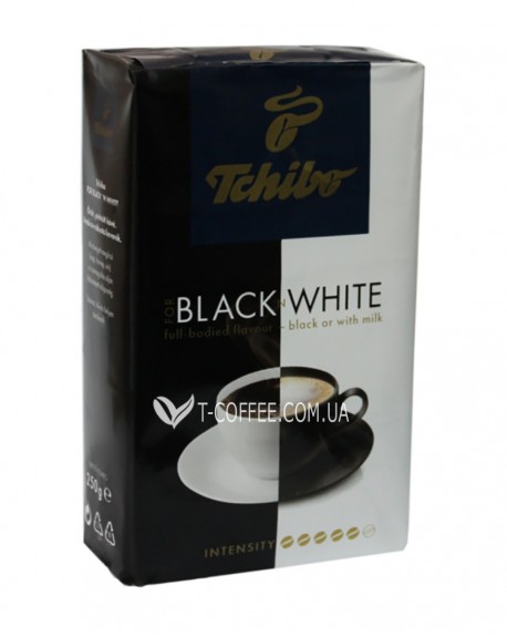 Кава TCHIBO For Black n White мелена 250 г (4046234793871)