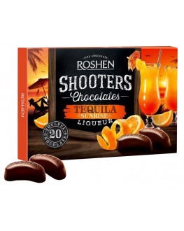 Цукерки ROSHEN Shooters Tequila Текіла Санрайз 150 г в коробці