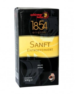 Кава SCHIRMER Sanft Entkoffeiniert без кофеїну мелена 500 г