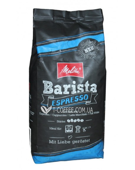 Кава MELITTA Barista Espresso зернова 1 кг (4002720001233)