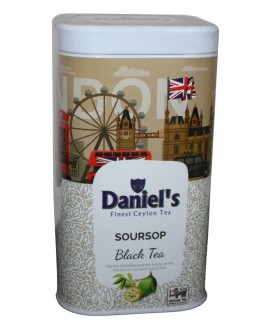 Чай DANIEL'S Soursop Black Tea 100 г ж/б (4796017690575)