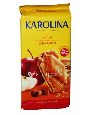 Печиво ROSHEN Karolina Apple Cinnamon Яблуко Кориця 168 г - фото