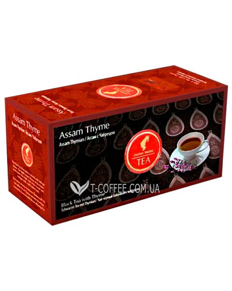 Чай JULIUS MEINL Assam Thyme Ассам с Чабрецом 25 x 1,75 г