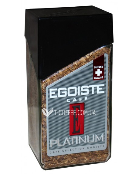 Кава EGOISTE Platinum розчинна 100 г скл. б. (7610121710493)