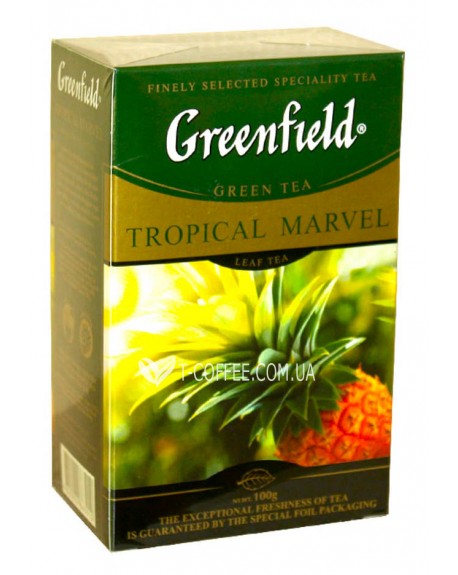 Чай GREENFIELD Tropical Marvel Ананас 100 г к/п (4823096802244)