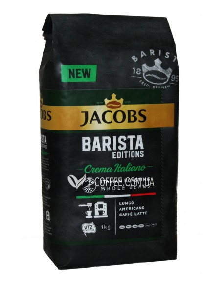 Кава JACOBS Barista Editions Crema Italiano зернова 1 кг (8711000856000)