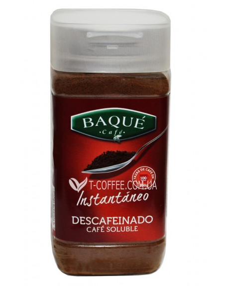 Кава CAFE BAQUE Instantaneo Descafeinado розчинна 200 г п/б (8410684810208)