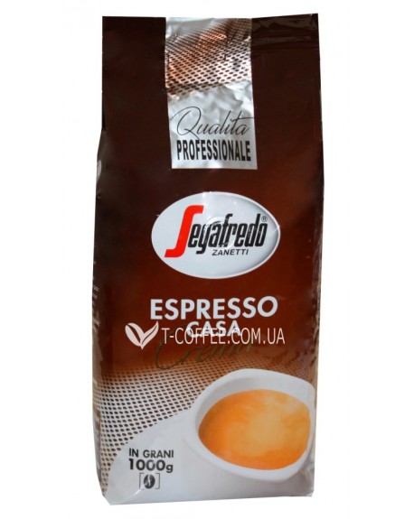 Кава SEGAFREDO Espresso Casa Crema зернова 1 кг (8003410311942)