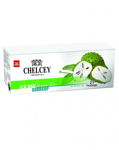 Чай CHELCEY Soursop Саусеп зелений 25 х 2 г