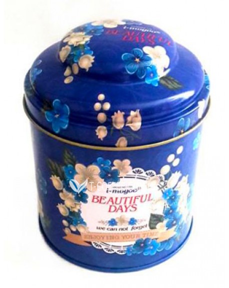 Банка Beautiful Days Блакитна жерстяна 150 г