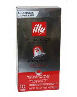 Кава ILLY Nespresso Classico в капсулах 10 х 5,7 г (8003753158556)