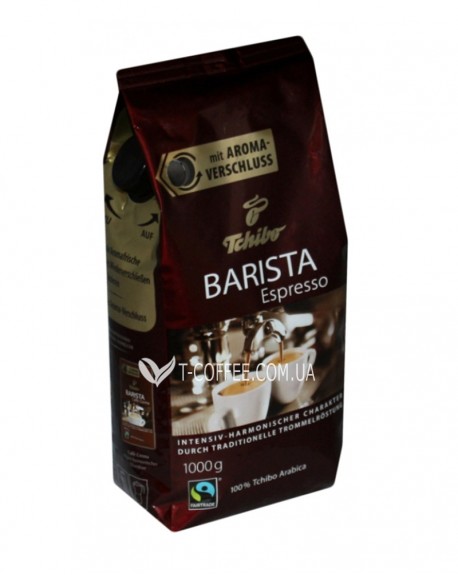 Кава TCHIBO Barista Espresso зернова 1 кг (4046234815979)