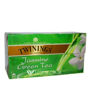 Чай TWININGS Green Tea Jasmine Зелений Жасмин 25 х 1,8 г (070177173166)