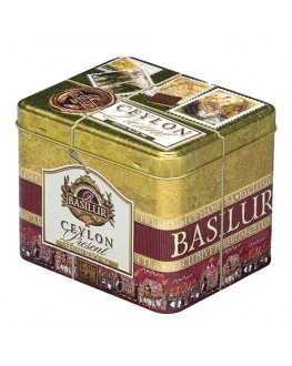 Чай BASILUR Ceylon Caddy Подарунок Цейлон  - Святкова 100 г ж/б 