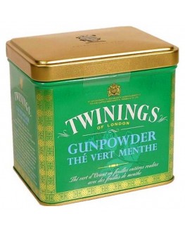 Чай TWININGS Gunpowder The Vert Menthe Ганпаудер 200 г ж/б