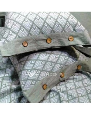 Постільна білизна Варена бавовна Wash Jacquard Tiare 18 фото