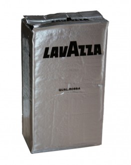 Кава LAVAZZA Qualita Rossa мелена 250 г Silver (внутрішній ринок)