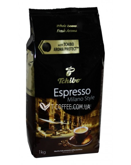 Кава TCHIBO Espresso Milano Style зернова 1 кг (4061445008279)