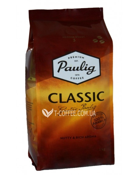 Кава PAULIG Classic зернова 1 кг (6411300164783)