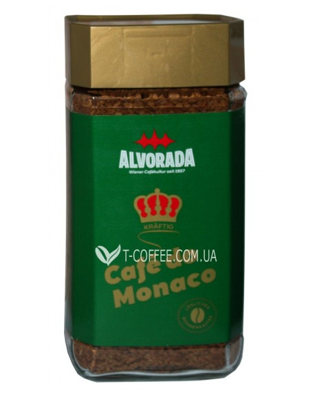 Кава ALVORADA Cafe do Monaco Kraftig розчинна 200 г скл. б. (9002517300728)