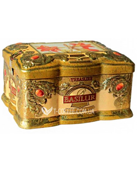 Чай BASILUR Sardonyx Агат - Скринька 100 г ж/б (4792252919167)
