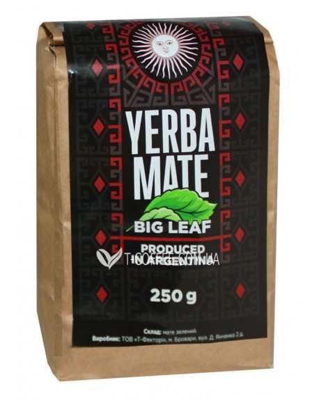 Мате Yerba Mate Big Leaf этнический чай 250 г к/п
