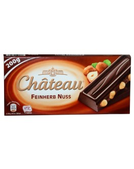 Шоколад CHATEAU Feinherb Nuss Чорний Лісовий Горіх 200 г (29039746)