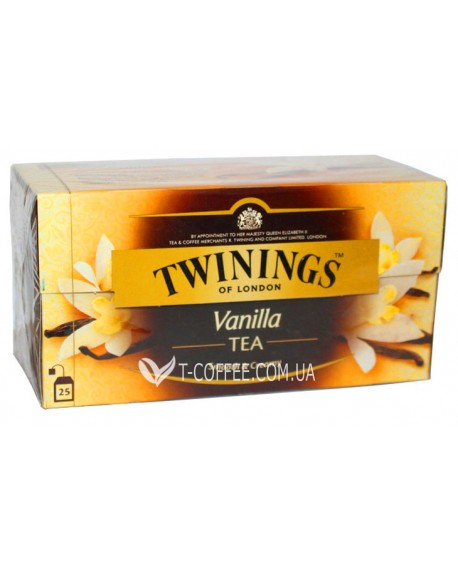 Чай TWININGS Vanilla Ваніль 25 х 2 г (070177068011)