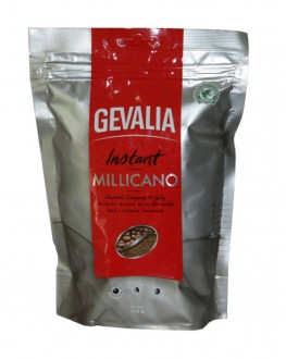 Кава GEVALIA Millicano Instant цільнозернова розчинна 175 г економ. пак.