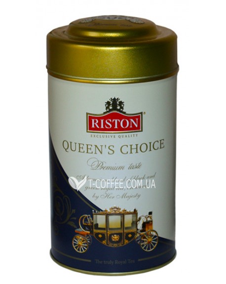 Чай RISTON Queens Choice Вибір Королеви 125 г ж/б