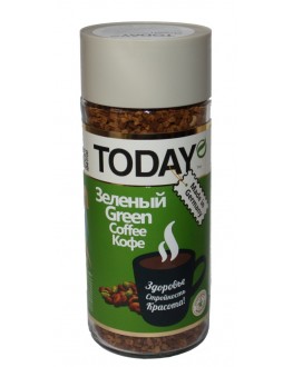 Кава TODAY Green Coffee Зелена розчинна 95 г скл. б. (5060300570271)