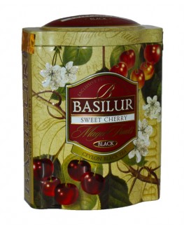 Чай BASILUR Sweet Cherry Черешня - Чарівні Фрукти 100 г ж/б (4792252918061)