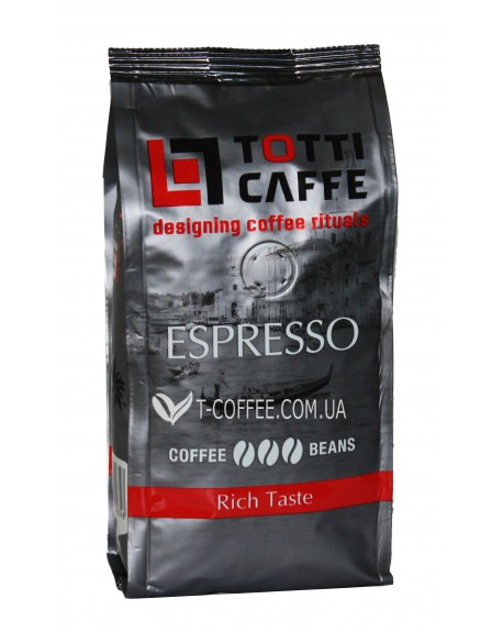 Кава ROBERTO TOTTI Espresso зернова 250 г (8718868256348)