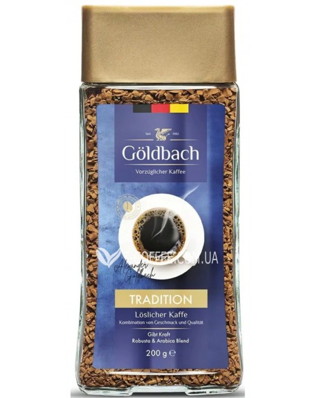 Кава Goldbach Tradition розчинна 200 г скл.б. (4251321400048)