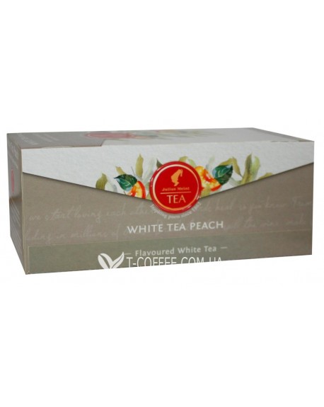 Чай JULIUS MEINL White Tea Peach Персик 25 x 1,75 г (9000403885984)