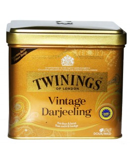 Чай TWININGS Vintage Darjeeling Вінтаж Дарджилінг 180 г ж/б (5055953902487)