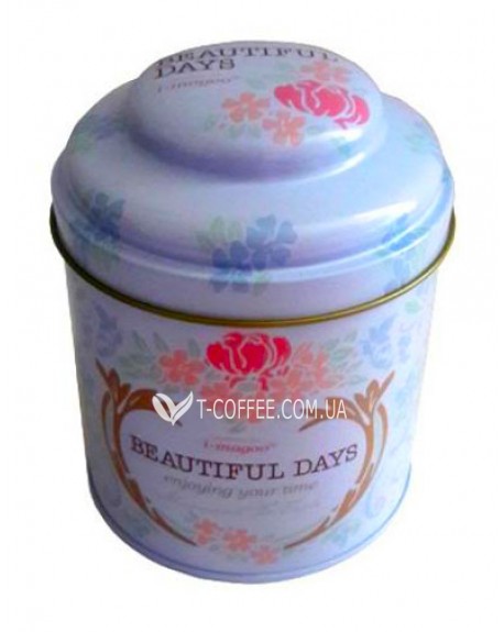 Банка Beautiful Days Біла жерстяна 150 г