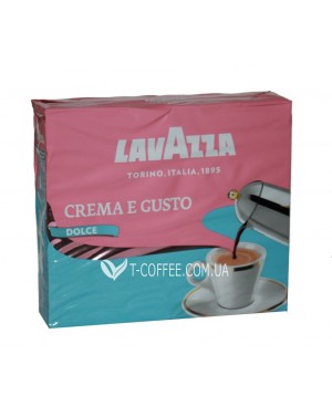 Кава LAVAZZA Crema e Gusto Dolce мелена 250 г (внутрішній ринок) - фото