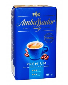 Кава AMBASSADOR Premium мелена 450 г (8720254065229)