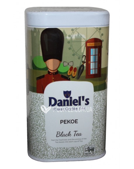 Чай DANIEL'S PEKOE Black Tea 100 г ж/б (4796017690506)